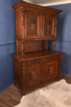 Load image into Gallery viewer, Carved Oak Continental c.1890 - The Barn Antiques