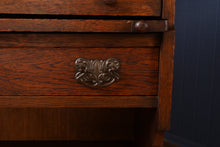 Load image into Gallery viewer, English Oak Tambour Secretary c.1900 - The Barn Antiques