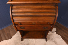 Load image into Gallery viewer, English Oak Tambour Secretary c.1900 - The Barn Antiques