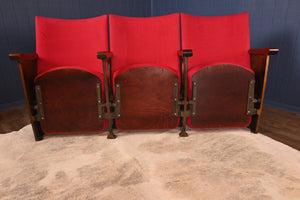 Vintage Scottish Cinema Seats - The Barn Antiques
