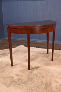 Victorian Mahogany Card Table c.1900 - The Barn Antiques