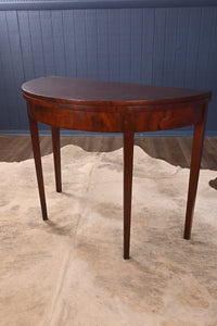 Victorian Mahogany Card Table c.1900 - The Barn Antiques