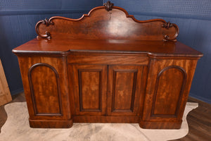 English Fitted Mahogany Sideboard c.1890 - The Barn Antiques