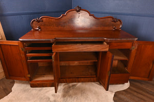 English Fitted Mahogany Sideboard c.1890 - The Barn Antiques