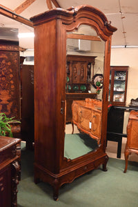 French Walnut Louis XI Armoire late 1800s - The Barn Antiques