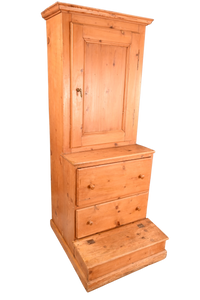 Pine Cupboard c.1890 - The Barn Antiques