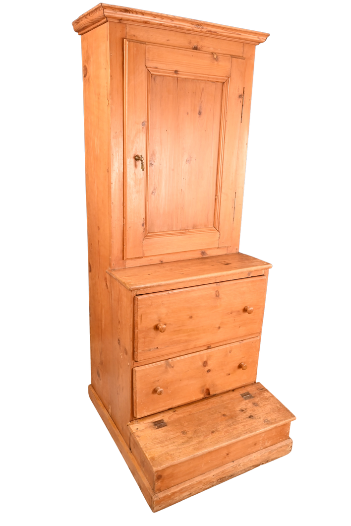 Pine Cupboard c.1890 - The Barn Antiques