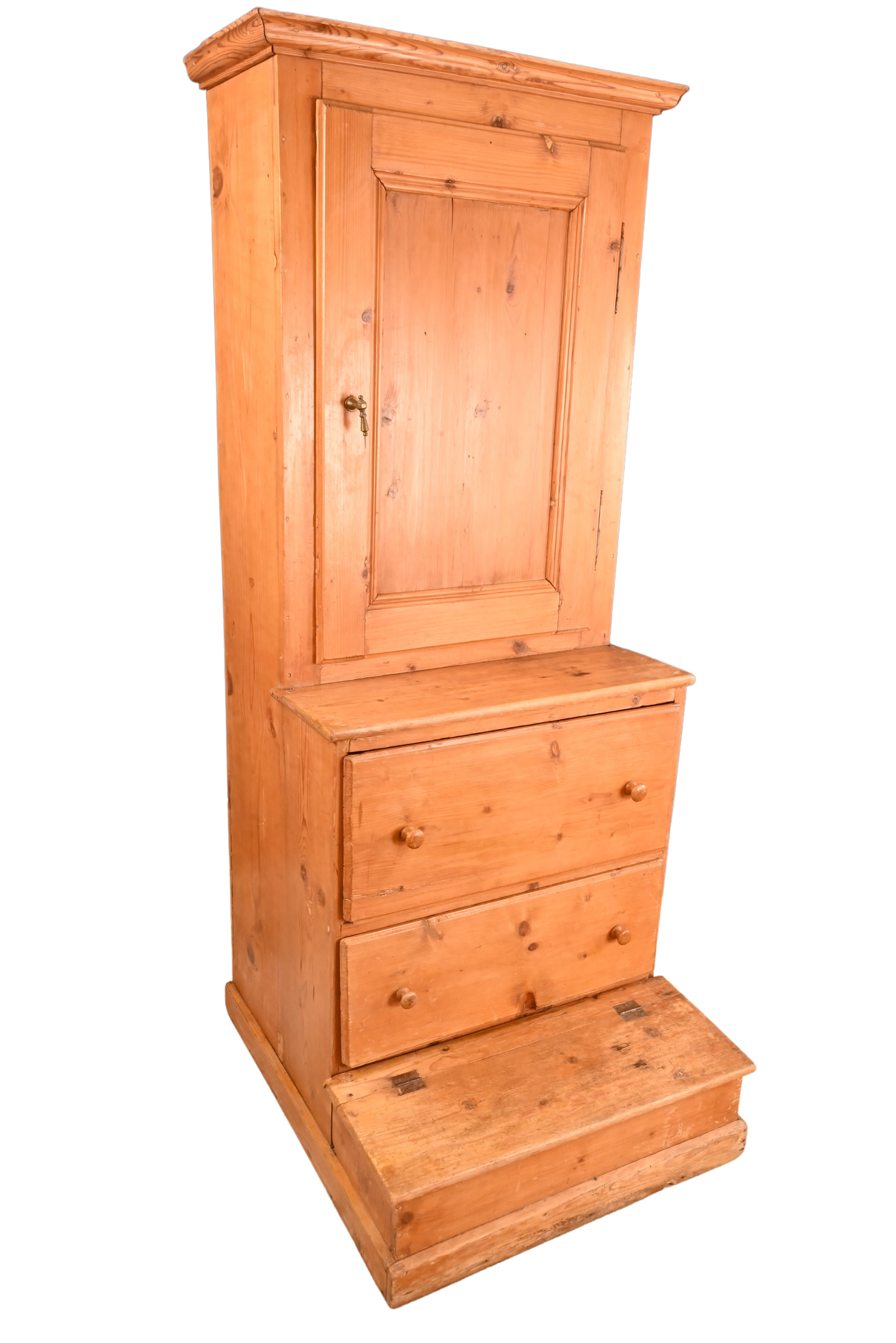 Pine Cupboard c.1890 - The Barn Antiques