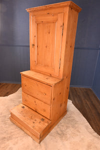 Pine Cupboard c.1890 - The Barn Antiques