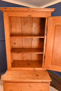 Pine Cupboard c.1890 - The Barn Antiques