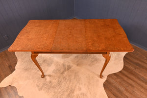 Burl Walnut Table - The Barn Antiques