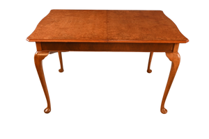 Burl Walnut Table - The Barn Antiques