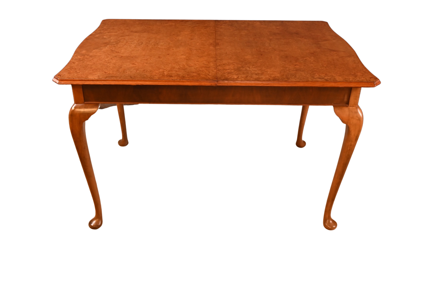 Burl Walnut Table - The Barn Antiques