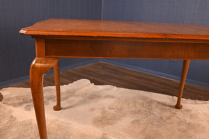 Burl Walnut Table - The Barn Antiques