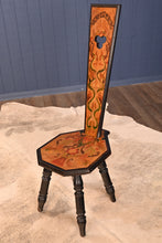 Load image into Gallery viewer, English Arts and Crafts Spinning Chair c.1910 - The Barn Antiques