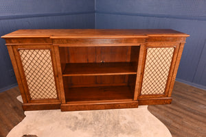 English Pollard Oak Bookcase c.1880 - The Barn Antiques