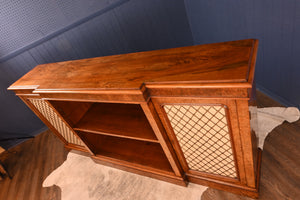 English Pollard Oak Bookcase c.1880 - The Barn Antiques
