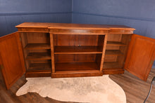 Load image into Gallery viewer, English Pollard Oak Bookcase c.1880 - The Barn Antiques