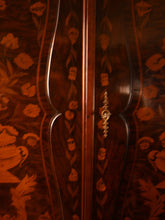 Load image into Gallery viewer, Antique Dutch Marquetry Bombe Cabinet Armoire c.1780 - The Barn Antiques