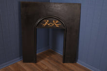 Load image into Gallery viewer, English Cast Iron Fire Insert c.1920 - The Barn Antiques