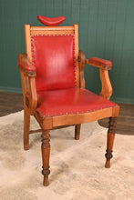 Load image into Gallery viewer, English Mahogany Barber Chair c.1900 - The Barn Antiques