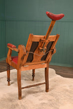 Load image into Gallery viewer, English Mahogany Barber Chair c.1900 - The Barn Antiques