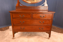 Load image into Gallery viewer, English Mahogany Mirrored Dressing Table c.1900 - The Barn Antiques