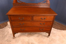 Load image into Gallery viewer, English Mahogany Mirrored Dressing Table c.1900 - The Barn Antiques