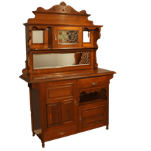 Load image into Gallery viewer, Mahogany Mirrored Sideboard - The Barn Antiques