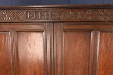 Load image into Gallery viewer, English Oak Wardrobe dated 1691 - The Barn Antiques