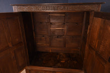 Load image into Gallery viewer, English Oak Wardrobe dated 1691 - The Barn Antiques