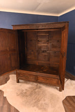 Load image into Gallery viewer, English Oak Wardrobe dated 1691 - The Barn Antiques