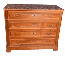 Load image into Gallery viewer, French Marble Top Chest c.1880 - The Barn Antiques