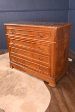 Load image into Gallery viewer, French Marble Top Chest c.1880 - The Barn Antiques
