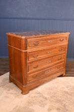 Load image into Gallery viewer, French Marble Top Chest c.1880 - The Barn Antiques