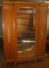 Load image into Gallery viewer, French Satin Wood Armoire - The Barn Antiques