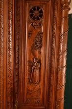Load image into Gallery viewer, Heavily Carved Oak Continental Cabinet c.1870 - The Barn Antiques
