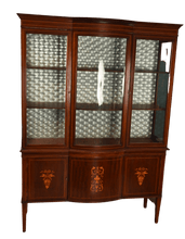Load image into Gallery viewer, Inlaid Mahogany Display c.1900 - The Barn Antiques