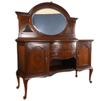 Load image into Gallery viewer, Mahogany Mirrored Sideboard - The Barn Antiques