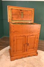 Load image into Gallery viewer, Primitive Pine Ice Box c.1890 - The Barn Antiques