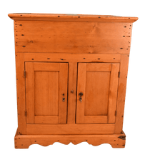 Load image into Gallery viewer, Primitive Pine Ice Box c.1890 - The Barn Antiques