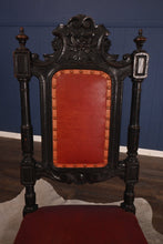 Load image into Gallery viewer, Set of 4 Hand Carved Chairs - The Barn Antiques