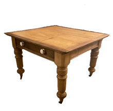 Load image into Gallery viewer, Victorian Scrubbed Pine Work Table - The Barn Antiques