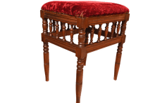 Load image into Gallery viewer, Victorian Walnut Stool c.1890 - The Barn Antiques